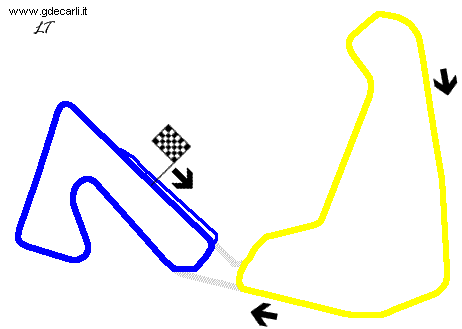 East Track (yellow)